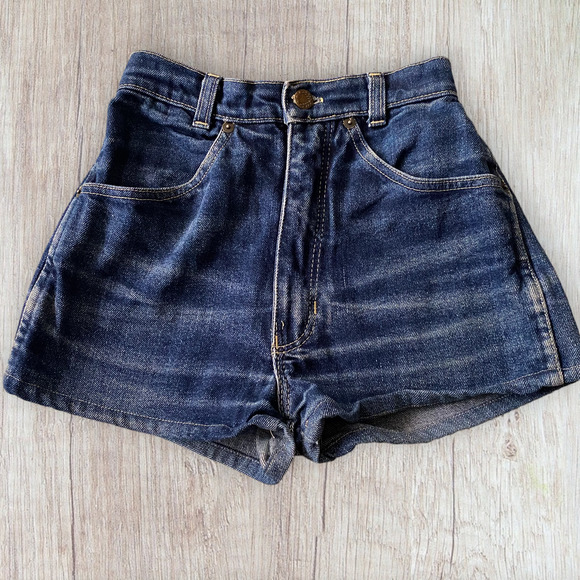 Vintage Odd Ball Y2K High Waisted Denim Shorts - Picture 1 of 3